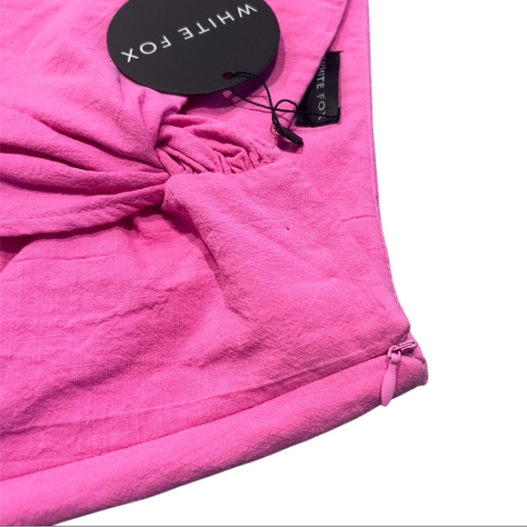 White Fox Sunset Views hot pink mini skirt XS - Picture 5 of 14